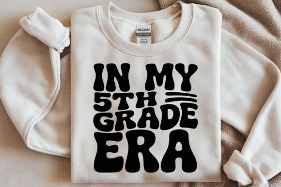 5th Grade Era SVG: Retro Graphics for Crafts