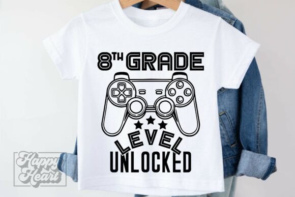 8th Grade Unlocked SVG for Crafts & Graphics