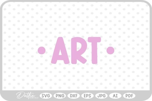 Art School Graphics for Crafts & Branding