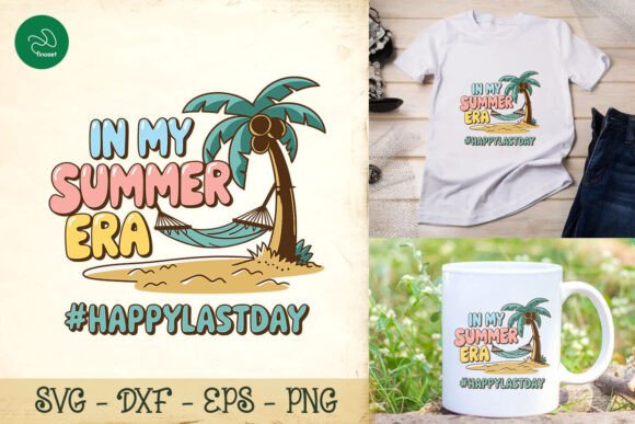 In My Summer Era Teacher SVG: Graphics for Crafts