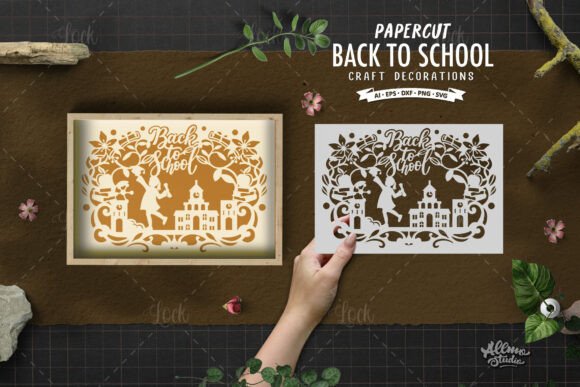 Intricate School Scene SVG Paper Cut: A Designer’s Review