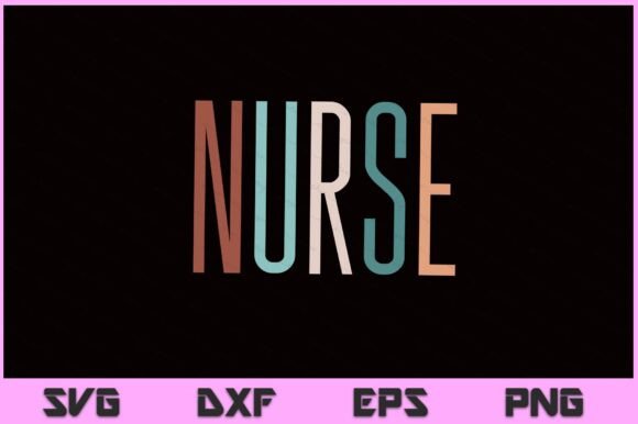 Nurse Women's School Nurse SVG PNG File for Crafts and Graphics