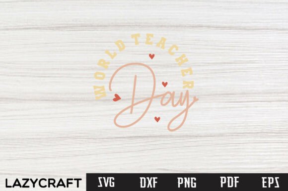 Review: WORLD TEACHER DAY Svg Design for Embroidery