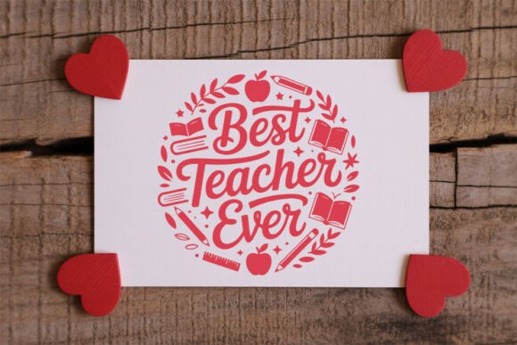 Reviewing the Best Teacher Ever SVG Valentine for Embroidery