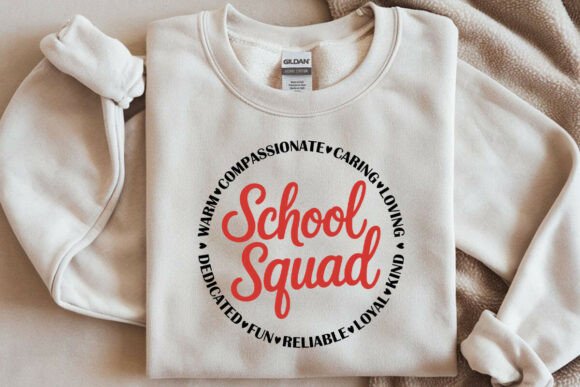 School Squad SVG: Graphics for Crafts