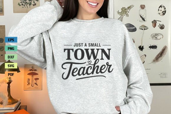 Small Town Teacher SVG: Crafts & Graphics Review