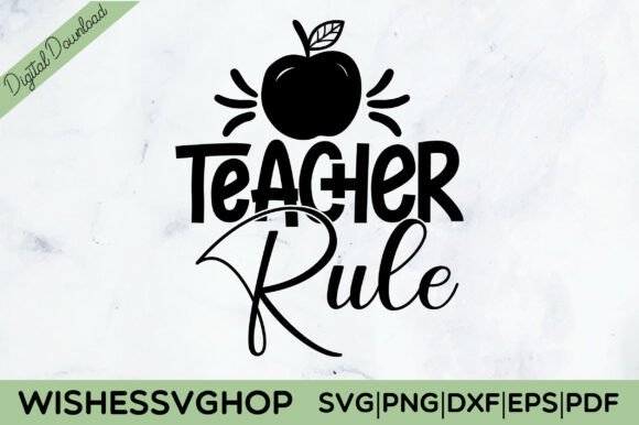 Teacher Rule Graphics for Crafts