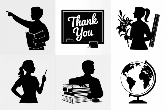 Teacher Silhouette SVG: Crafts & Graphics Review