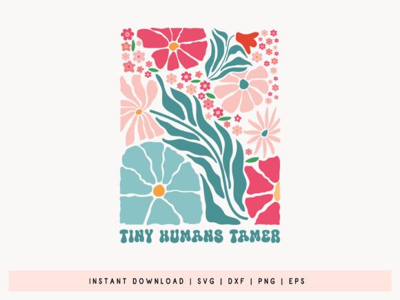 Tiny Humans Tamer SVG: Graphics for Crafts